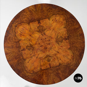 Round wooden coffee table, 1930s
