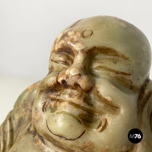 将图片加载到图库查看器，Buddha sculpture in jade and wood, 1950s
