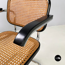 画像をギャラリービューアに読み込む, Chair with armrests Cesca by Marcel Breuer for Gavina, 1960s
