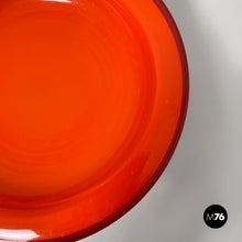 将图片加载到图库查看器，Pocket emptier in orange glass, 1970s
