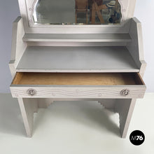 Load image into Gallery viewer, Console with mirror in gray wood by Gino Maggioni for Atelier Borsani Varedo, 1920-1930s
