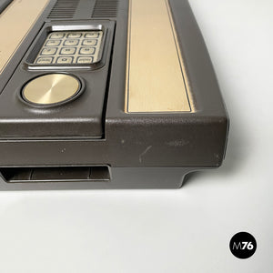 Console Intellivision and Tron deadly discs videogame by Mattel, 1980s