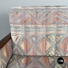 Load image into Gallery viewer, Sofa in fabric and wood, 1930s
