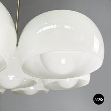 Charger l&#39;image dans la galerie, Chandelier Eptaclinio by Vico Magistretti for Artemide, 1970s
