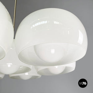 Chandelier Eptaclinio by Vico Magistretti for Artemide, 1970s