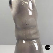 Load image into Gallery viewer, Ceramic sculpture of a sea lion by Urbano Zaccagnini, 1920s
