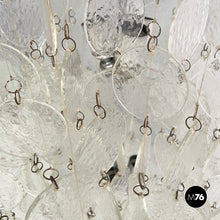 Load image into Gallery viewer, Pendant chandelier in glass, 1970s
