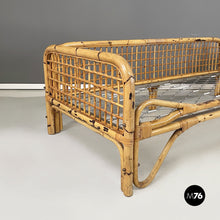 Load image into Gallery viewer, Daybed in rattan, 1970s
