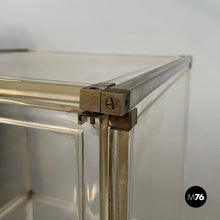 Carica l'immagine nel visualizzatore di Gallery, Bookcase with lamp in plexiglass, 1970s
