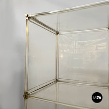 Carica l'immagine nel visualizzatore di Gallery, Bookcase with lamp in plexiglass, 1970s
