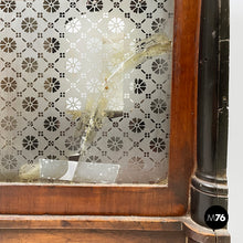 Load image into Gallery viewer, Wooden table or wall cabinet with mirror, 1930s
