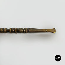 Load image into Gallery viewer, Brass corn holder, early 1900s
