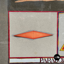 Load image into Gallery viewer, Painting by Lucio by Pezzo for Tisettanta, 1970s
