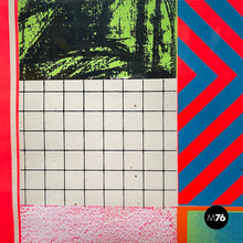 画像をギャラリービューアに読み込む, Geometrical painting on paper, 1970s
