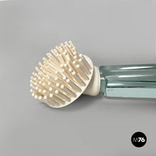 Load image into Gallery viewer, Glass toilet brush, 1970s
