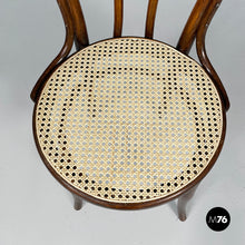 Load image into Gallery viewer, Chairs in wood and straw, early 1900s
