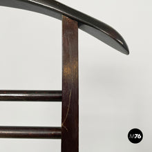 将图片加载到图库查看器，Wooden valet stand by Fratelli Reguitti, 1950s
