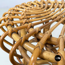 Load image into Gallery viewer, Stool in rattan, 1960s
