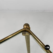 将图片加载到图库查看器，Coffe tables in brass and glass, 1960s
