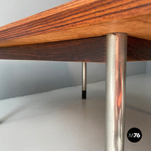 画像をギャラリービューアに読み込む, Coffe table in wood and metal, 1960s
