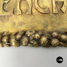 Carica l'immagine nel visualizzatore di Gallery, Venchi brass sign, 1940s
