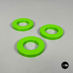 Light green rings for the perpetual wall calendar by Ring A Date, 2020s