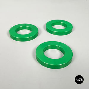 Green rings for the perpetual wall calendar by Ring A Date, 2020s