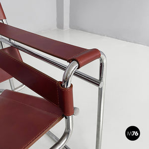 Armchairs Wassily by Marcel Breuer for Gavina, 1960s