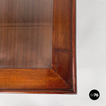 Load image into Gallery viewer, Cart with bar compartment in wood and glass, late 1800s
