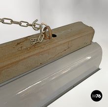 Carica l&#39;immagine nel visualizzatore di Gallery, Metal chandelier with chain, 1940s
