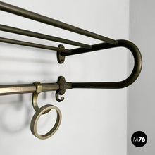 Carica l&#39;immagine nel visualizzatore di Gallery, Metal wall coat rack, 1930s
