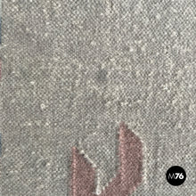 Carica l'immagine nel visualizzatore di Gallery, Short-pile rug with geometric pattern, 1980s
