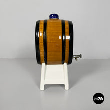 将图片加载到图库查看器，Ceramic liquor dispenser with glass, 1960s
