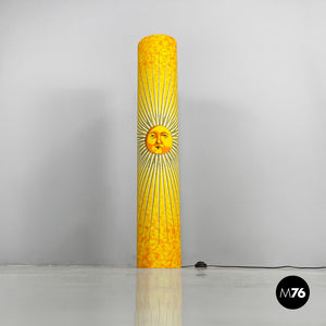 Floor lamp Sole by Piero Fornasetti for Antonangeli Illuminazione, 1990s