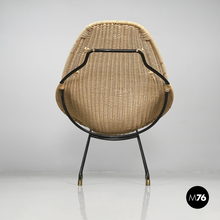 画像をギャラリービューアに読み込む, Armchair Du 50 by Gastone Rinaldi for Rima, 1950s
