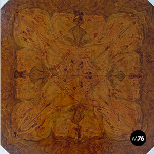 Round wooden coffee table, 1930s