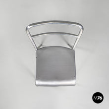 Charger l&#39;image dans la galerie, Aluminum chairs, 1970s
