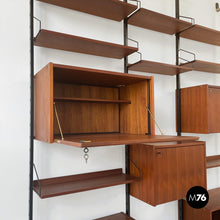 Load image into Gallery viewer, Bookcase series Selex for Industria Mobili Barovero, 1960s
