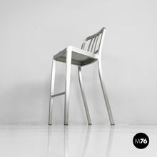 Carica l&#39;immagine nel visualizzatore di Gallery, Stool in aluminum Hudson by Philippe Starck for Emeco, 2000s
