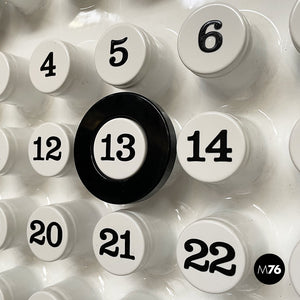 Wall perpetual white calendar by Giorgio Della Beffa for Ring A Date, 2000-2010s
