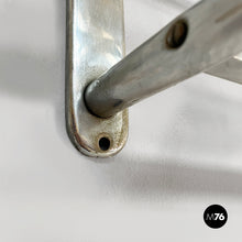 Load image into Gallery viewer, Metal coat hanger with hat rack, 1940s
