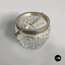 Charger l'image dans la galerie, Glass and metal cocktail shaker and ice bucket,  1960s

