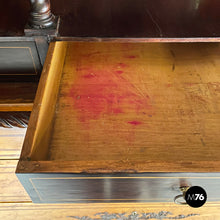 Carica l'immagine nel visualizzatore di Gallery, Sideboard with mirrors in turned wood, 1930s
