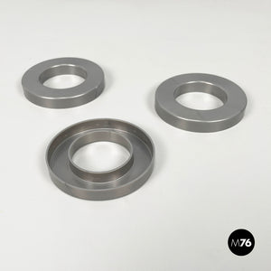 Silver gray rings for the perpetual wall calendar by Ring A Date, 2020s