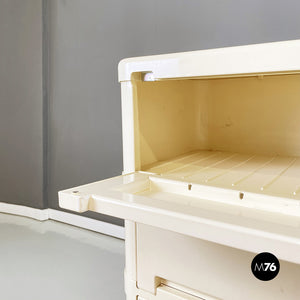 Modular chest of drawer mod. 4964 by Olaf Von Boh for Kartell, 1970s