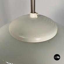 将图片加载到图库查看器，Chandelier in opaline glass, 1970s
