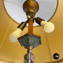 Carica l&#39;immagine nel visualizzatore di Gallery, Floor lamp in wood, 1940s

