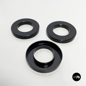 Black rings for the perpetual wall calendar by Ring A Date, 2020s