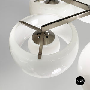 Chandelier Pentaclinio by Vico Magistretti for Artemide, 1970s
