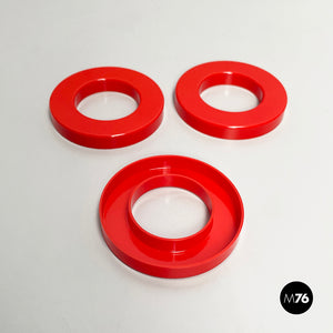 Red rings for the perpetual wall calendar by Ring A Date, 2020s